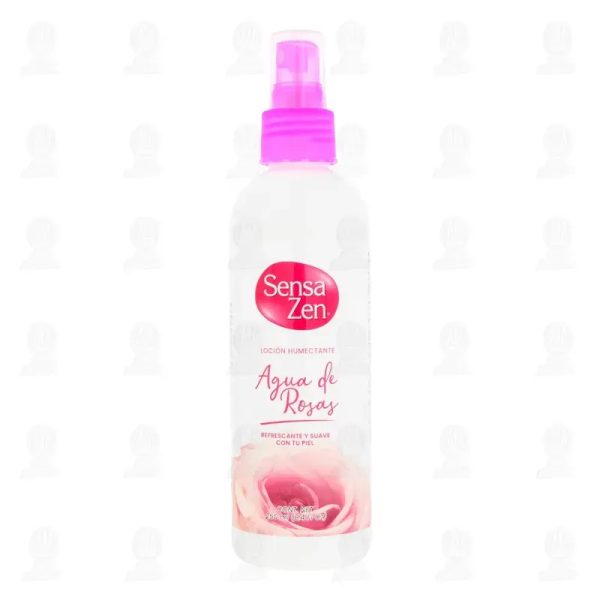 Loción humectante Sensa Zen de Agua de Rosas 