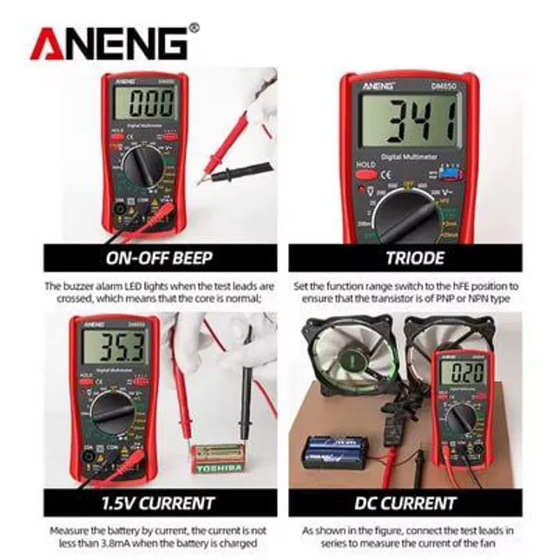 Multímetro Digital $30 usd