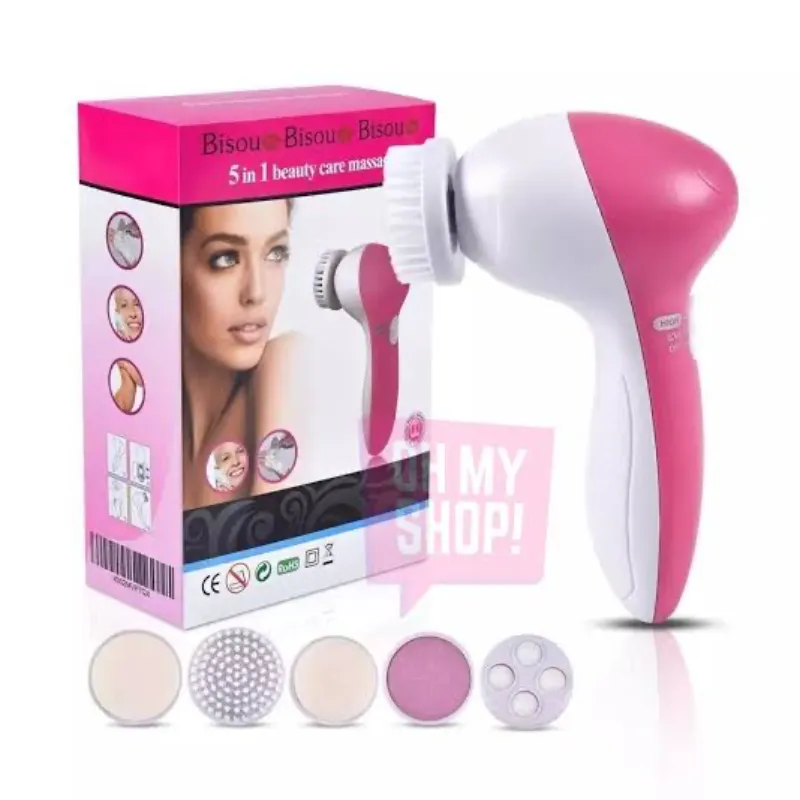 Cepillo Facial Masajeador y Exfoliante 5 en 1