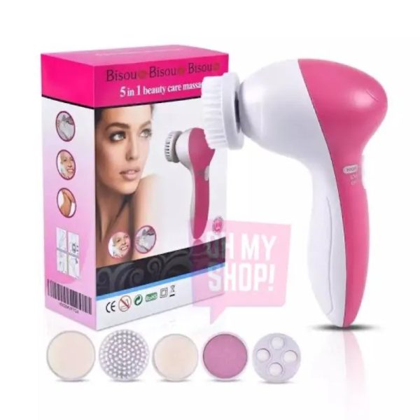 Cepillo Facial Masajeador y Exfoliante 5 en 1