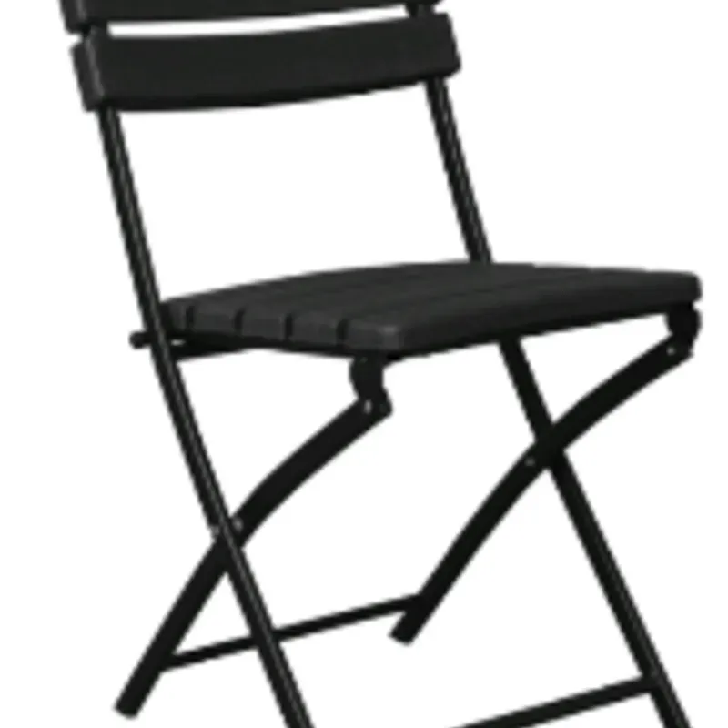 SILLA PLEGABLE EFECTO MADERA