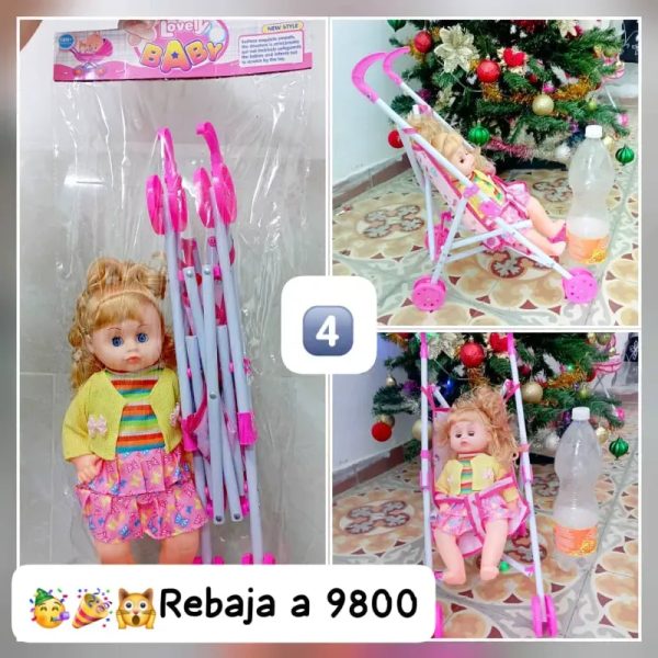 BEBE niña + COCHE