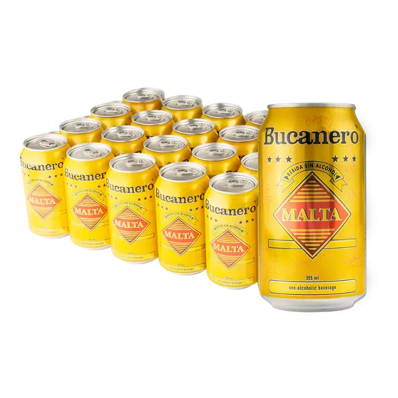 Malta Bucanero - Caja de 24 unidades *La Más Rica del Mundo