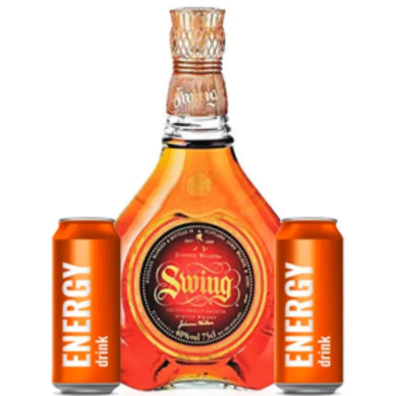 JOHNNIE WALKER SWING + 2 ENERGIZANTES