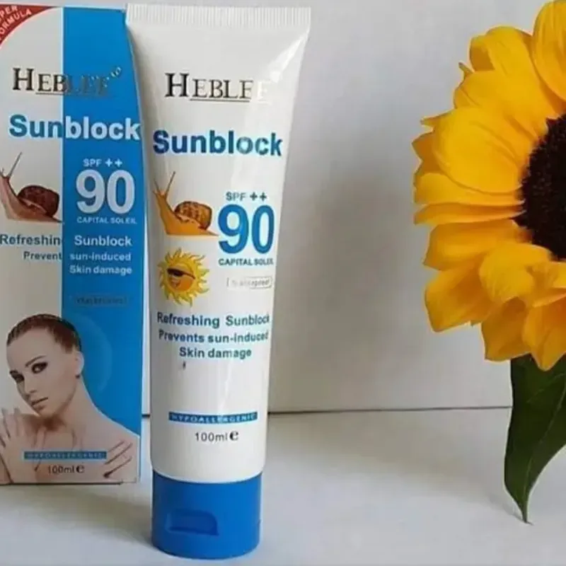 Protector solar  HEBLEE