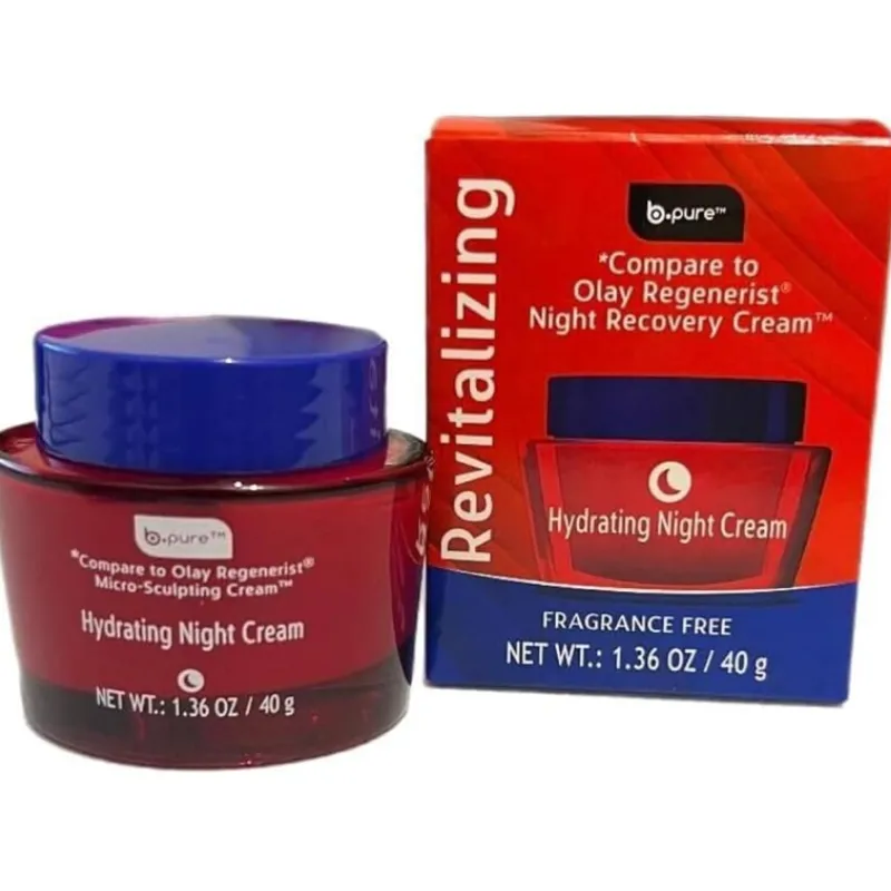 Crema hidratante nocturna con Niacinamida.