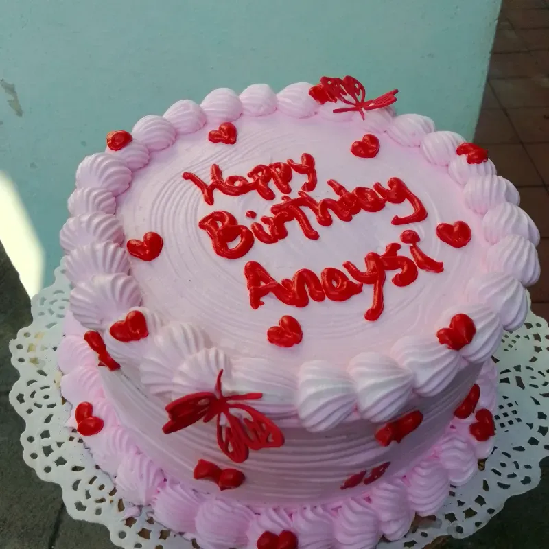 Cake de 3 leches  cubierto de nata