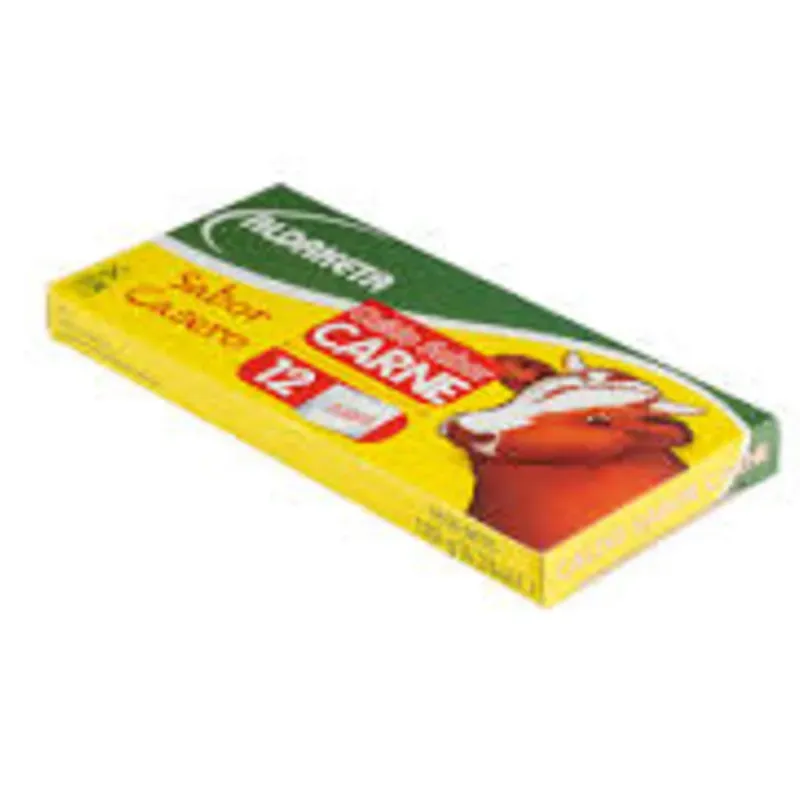 1201022 - CALDO SABOR CARNE ALDAKETA 10 G (ESTUCHE DE 12 PASTILLAS) (CAJA DE 288 PASTILLAS) - U/M: U