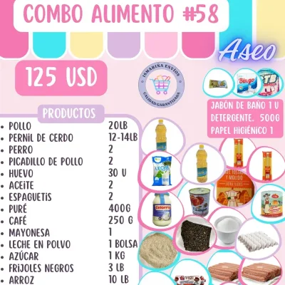 Combo alimento 58