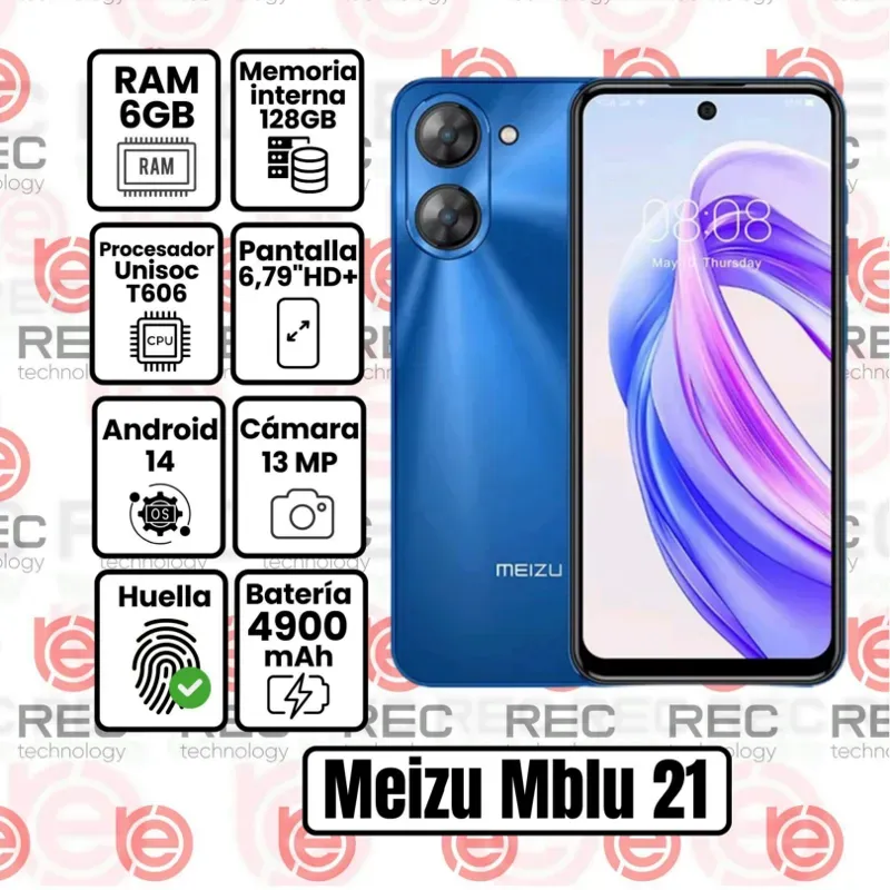 TELÉFONO MEIZU MBLU 21 (REC)