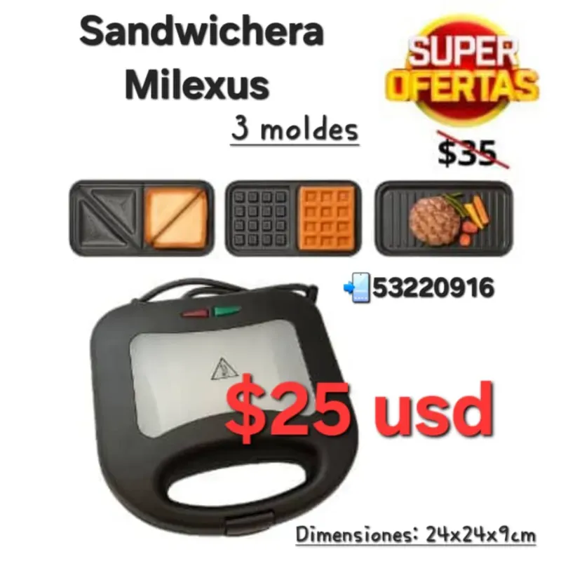 Sandwichera Milexus