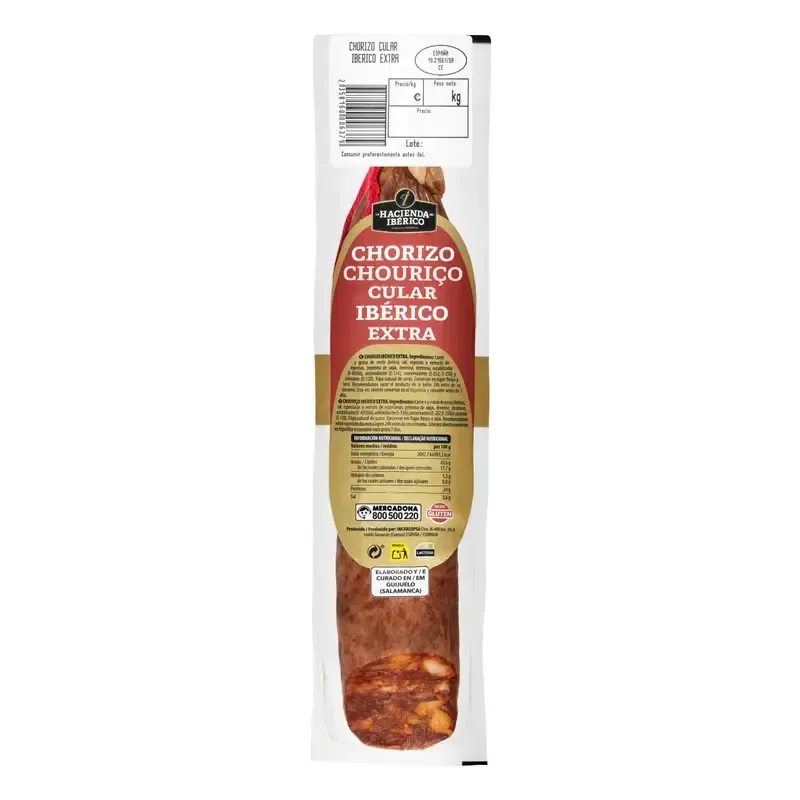 Hamburguesa de Chorizo Ibérico y Queso Gouda 