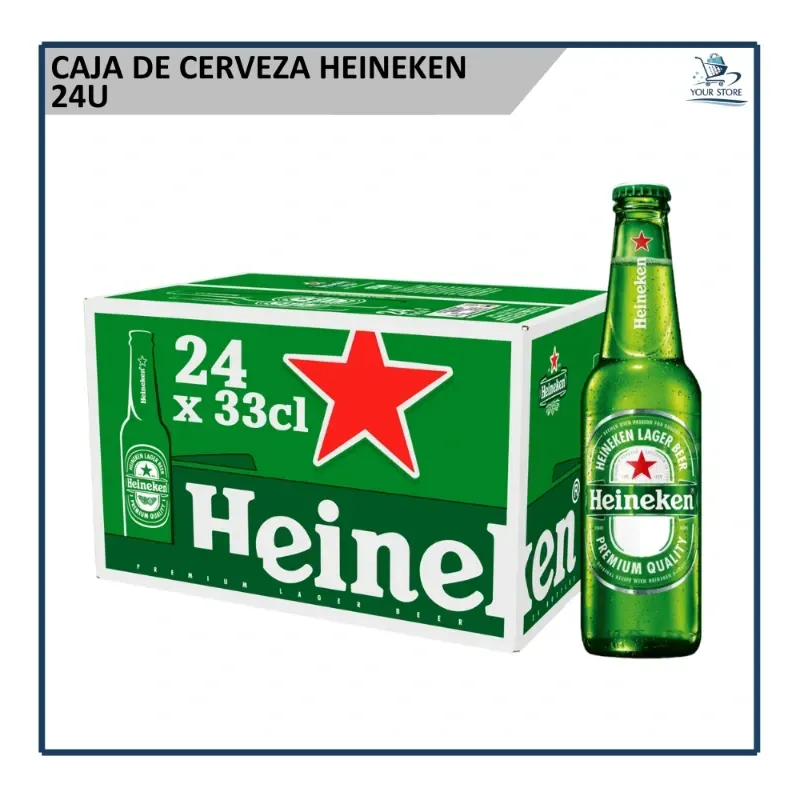 Caja de Cerveza de Heineken (24u)