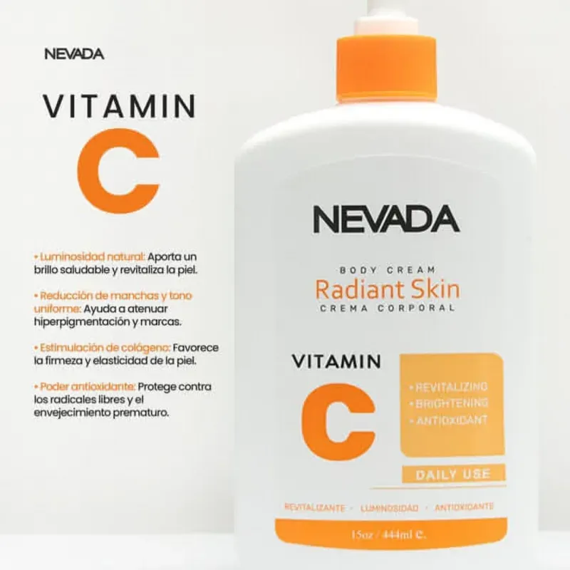 Crema Corporal Nevada con vitamina C
