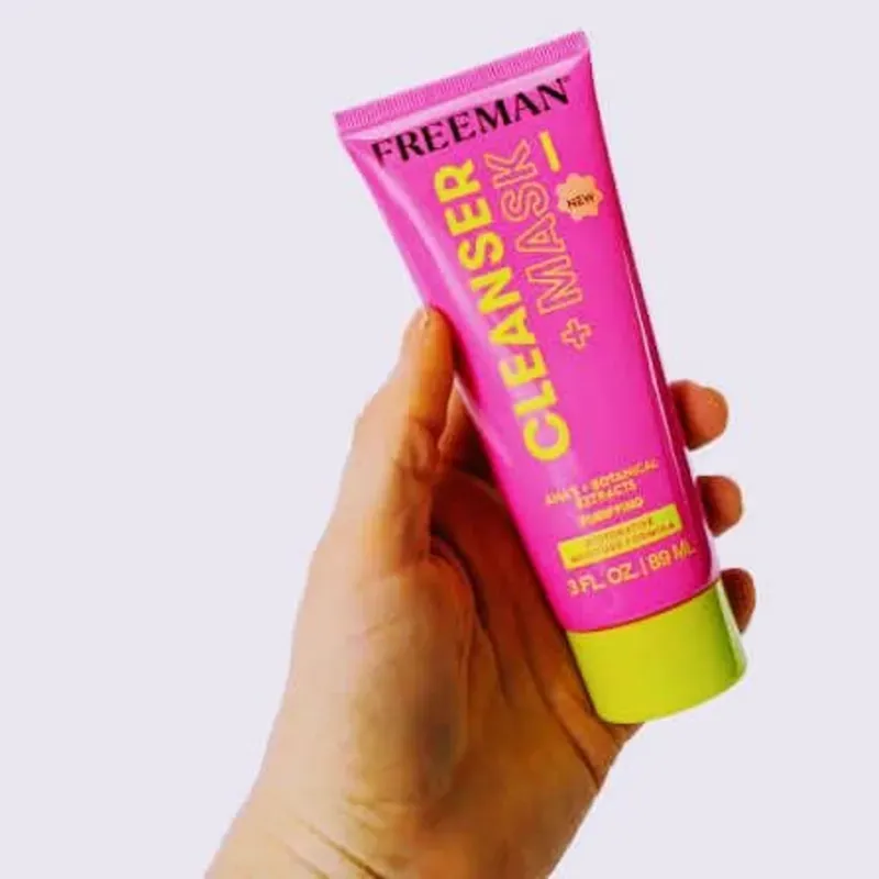 Freeman Limpiador + Mascarilla (rosado)