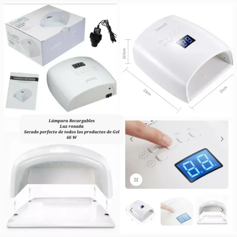 Lámpara recargable Cordless