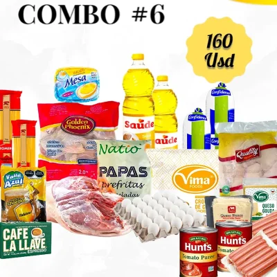 COMBO DE ALIMENTO 6