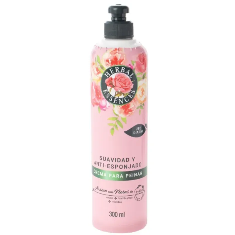 Crema para Peinar Herbal Essences Suavidad y Anti-esponjado