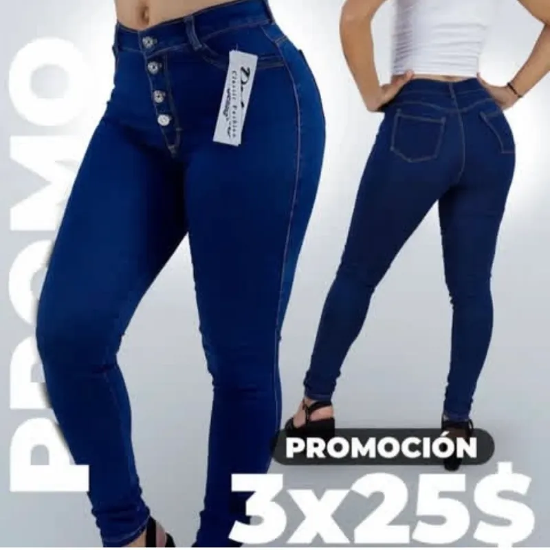 Pantalón Skinny Jeans Azul