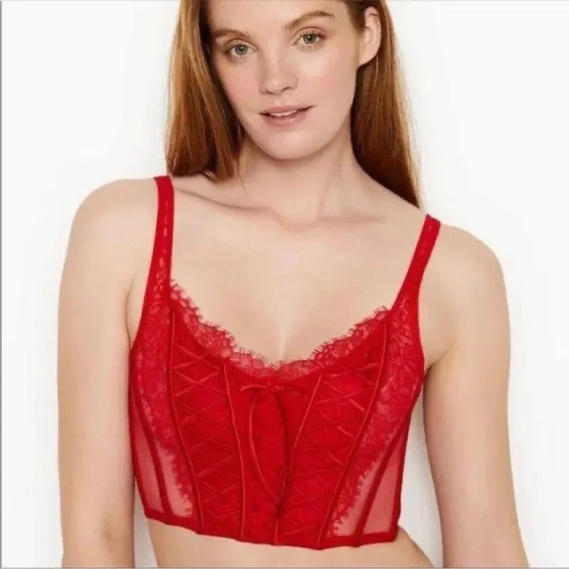 Corset rojo Victoria’s secret