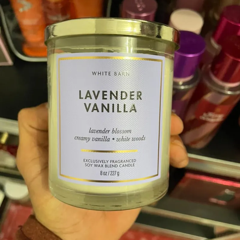 Vela aromática (1mecha) Lavender Vanilla