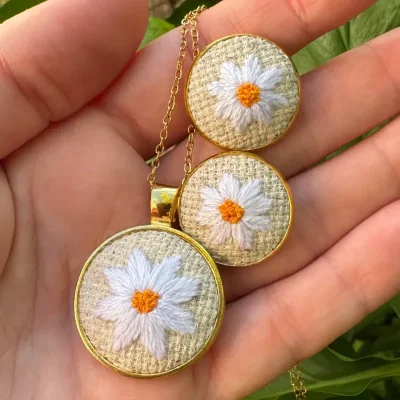 Set margaritas en base clara