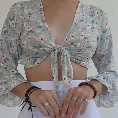 TOP CELESTE (ENCARGO)