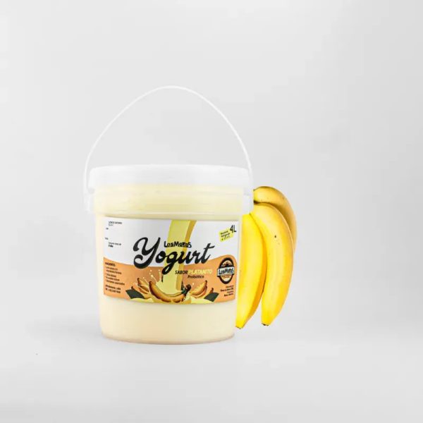 Yogurt Probiótico de Plátano 4L