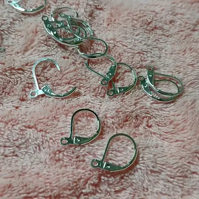 Cierre ballesta plateado