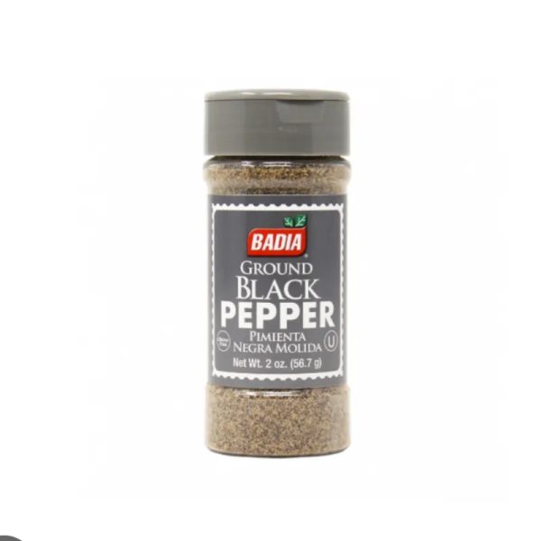 Pimienta negra molida 2oz