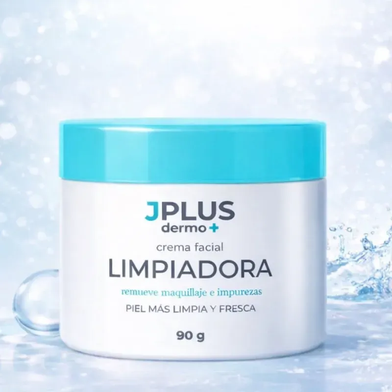 Crema facial Jplus limpiadora