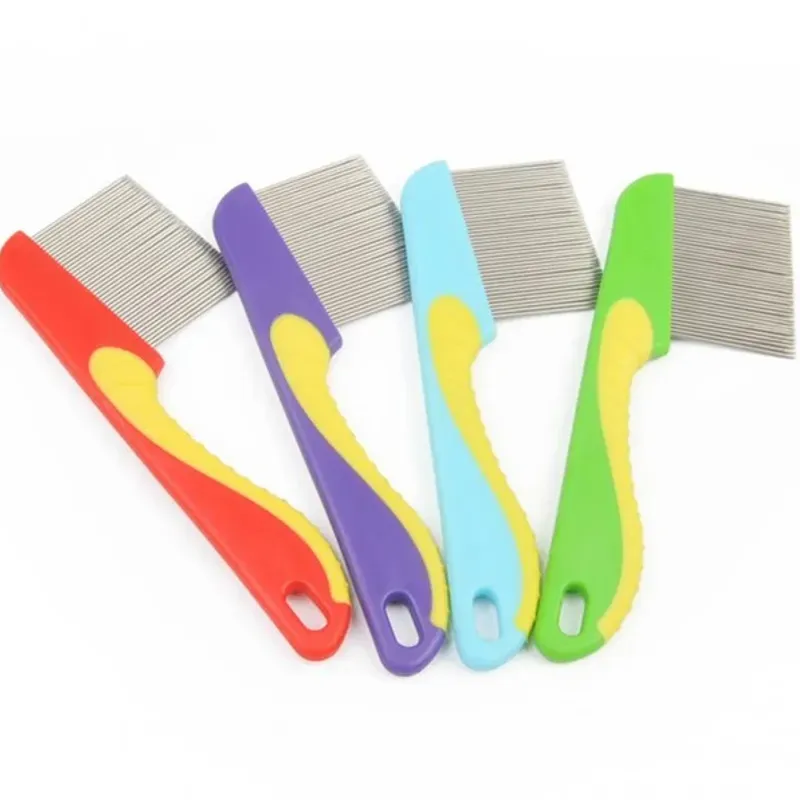 Peines de dientes largos para piojos y liendres