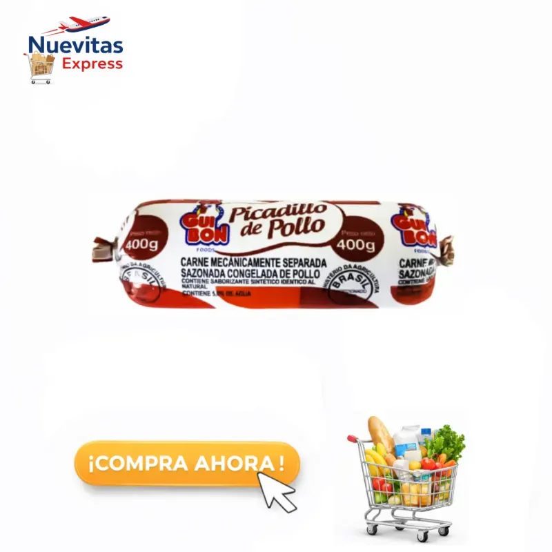 Tubo de Picadillo de Pollo Condimentado