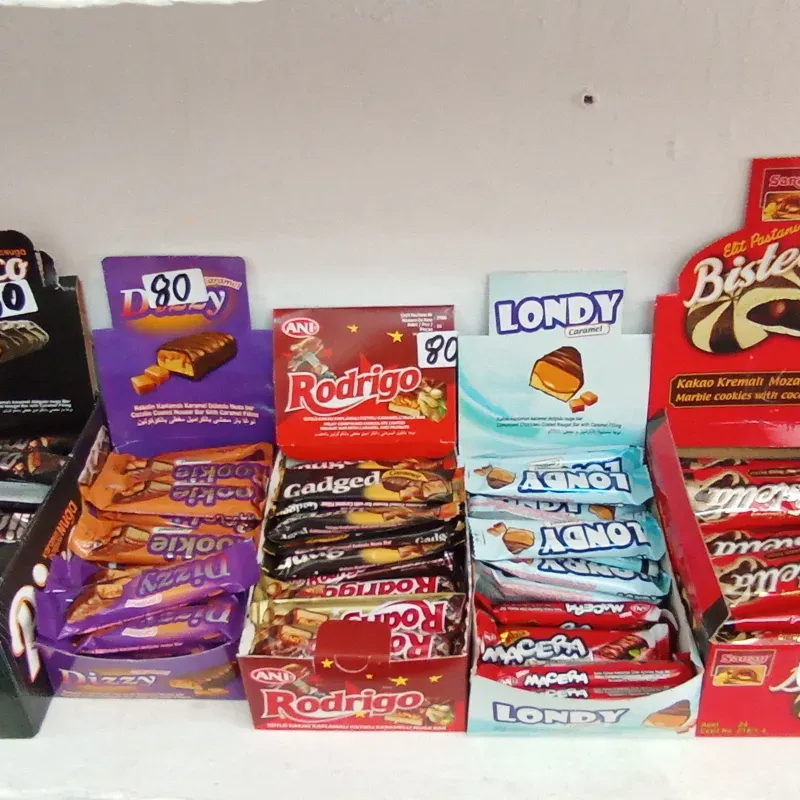 Barritas d chocolate