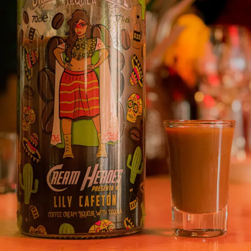 Shot de Tequila Café