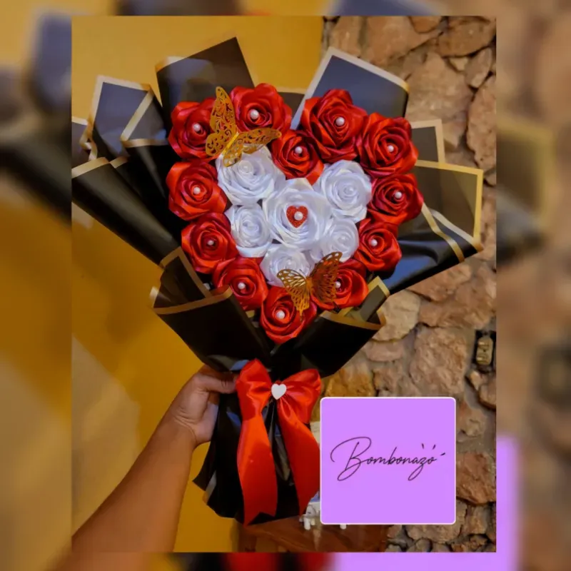 Ramo en forma de corazón 