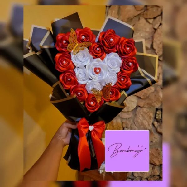 Ramo en forma de corazón 