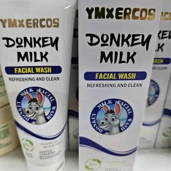 Limpiador facial de leche de burra