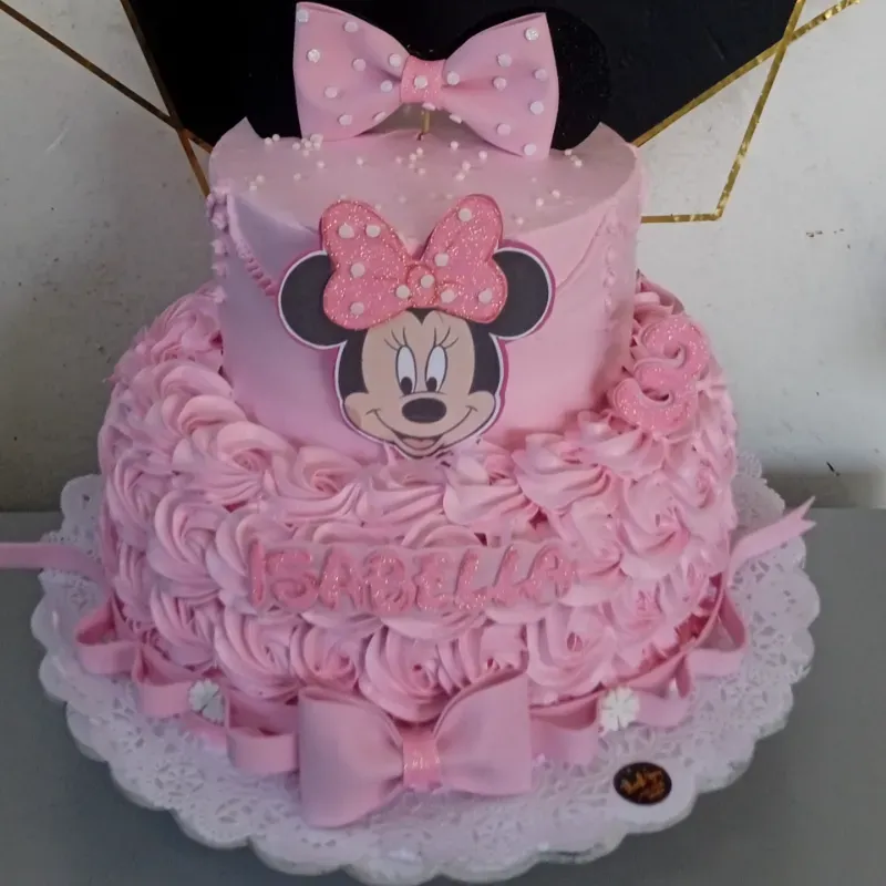Cake temática minnie