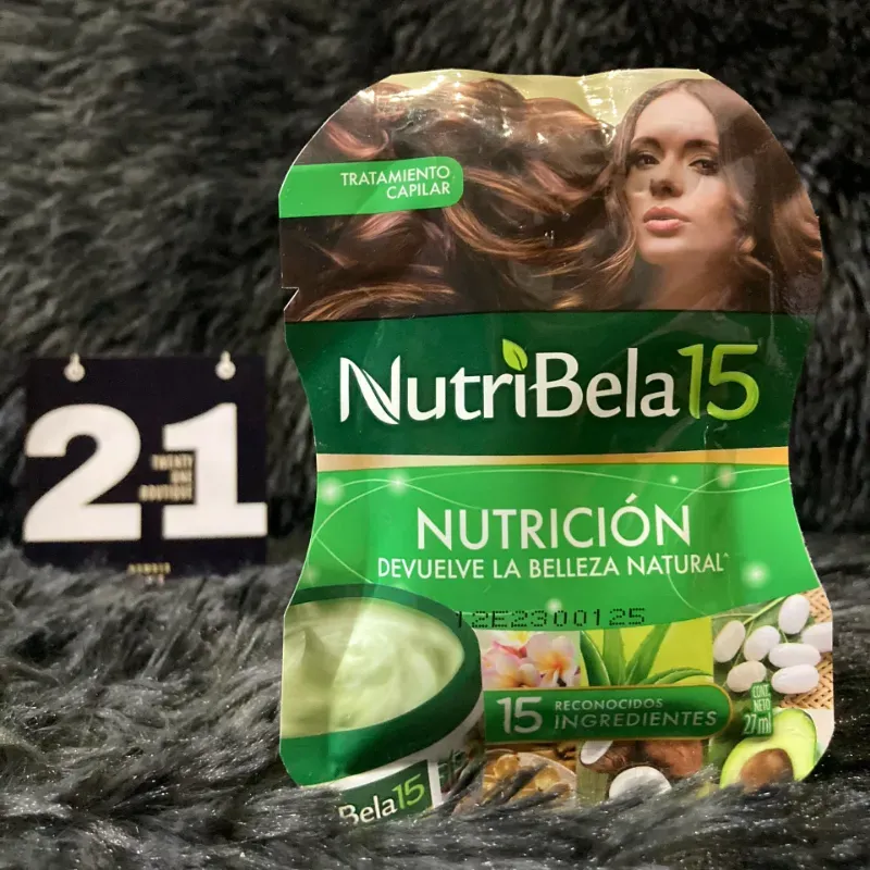 Mascarilla Capilar - NutriBela (Nutrición)