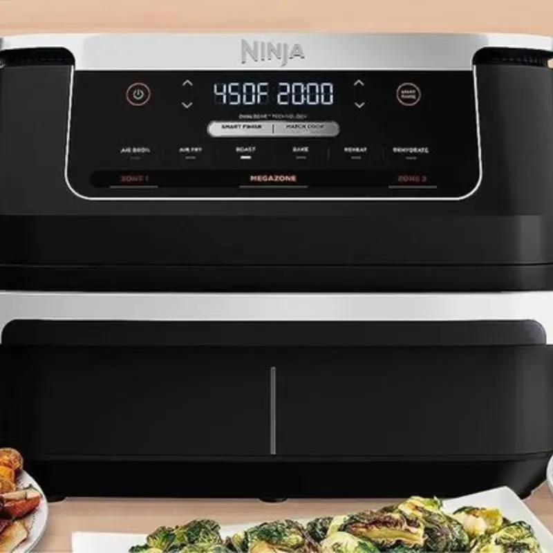  FREIDORA DE AIRE NINJA FOODI DOBLE ZONA 7QT