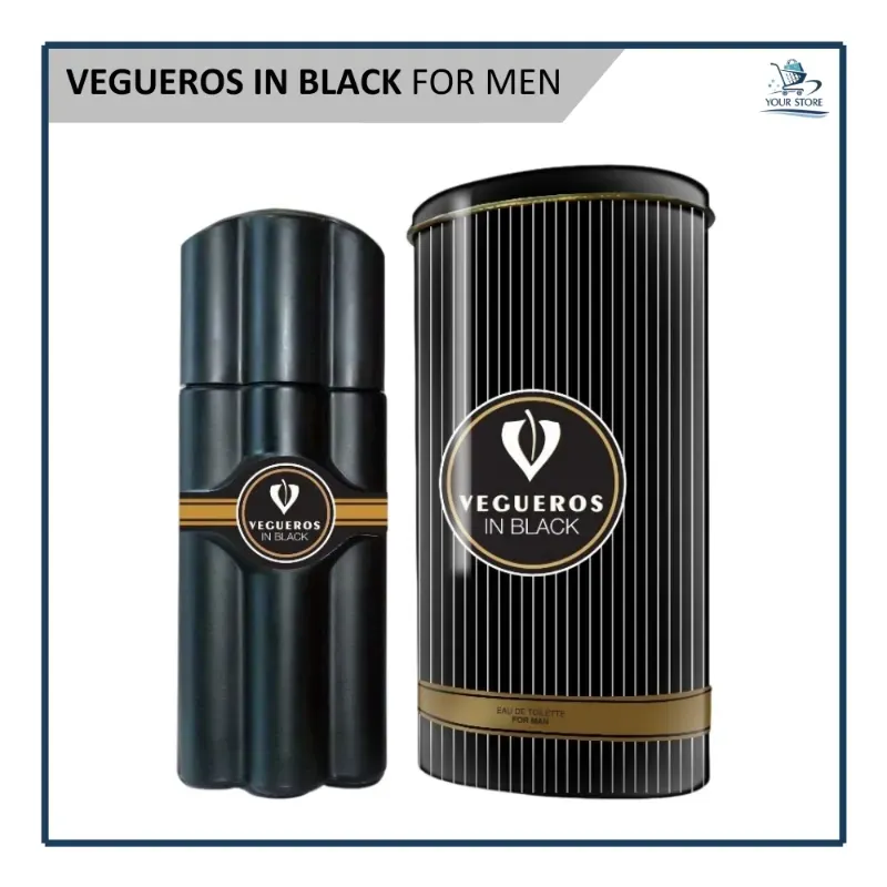 Vegueros in Black - for Men (100ml)
