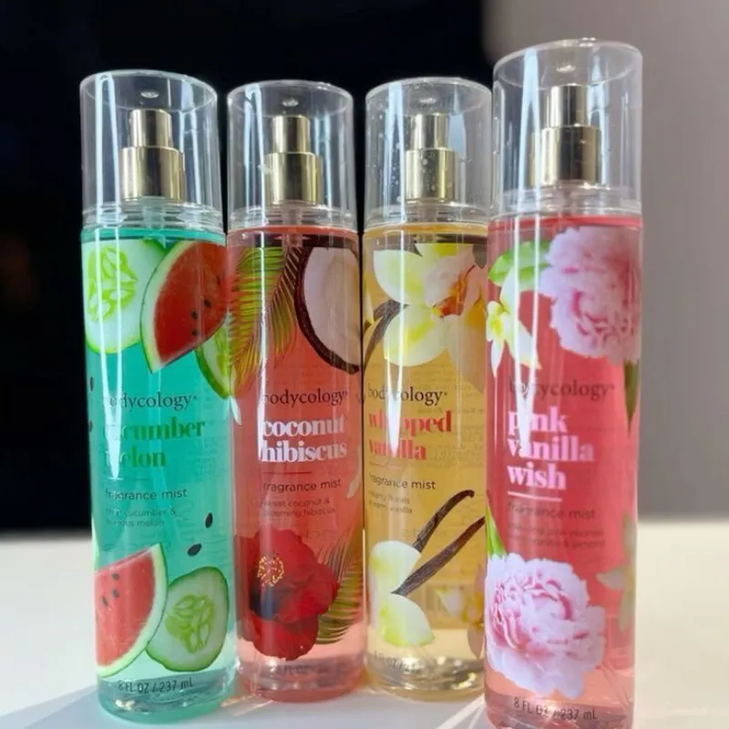 Colonias Bodie ecology de diferentes fragancias