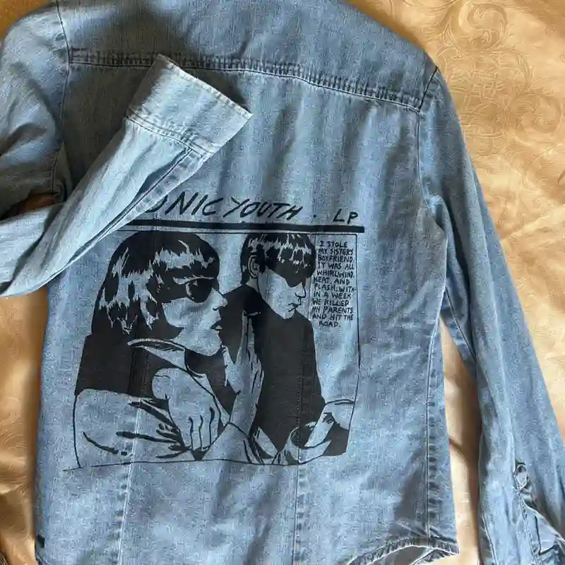 Camisa mezclilla Sonic Youth