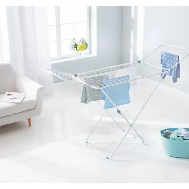 Tendedero desplegable de metal