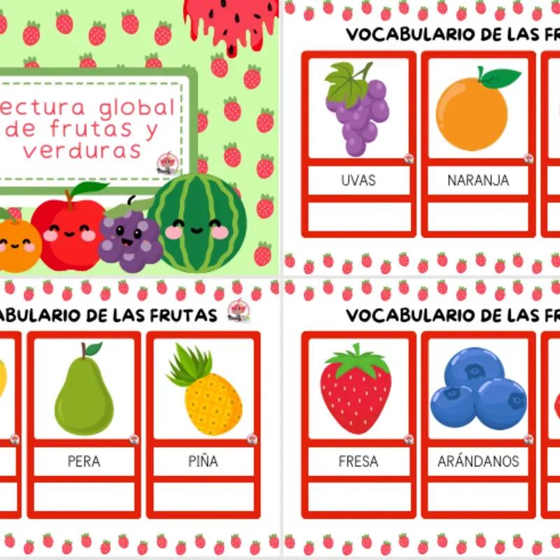  Lectura Global de Frutas y Verduras