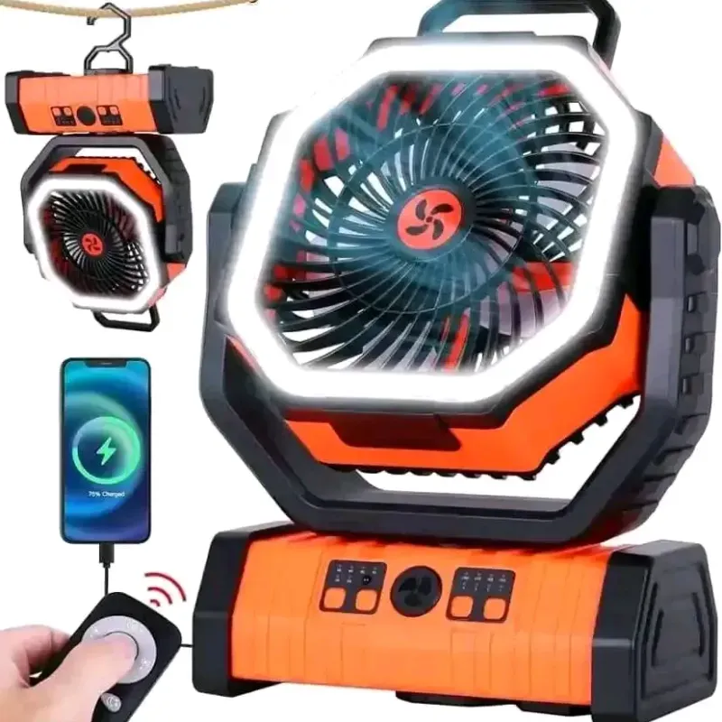 Ventilador recargable