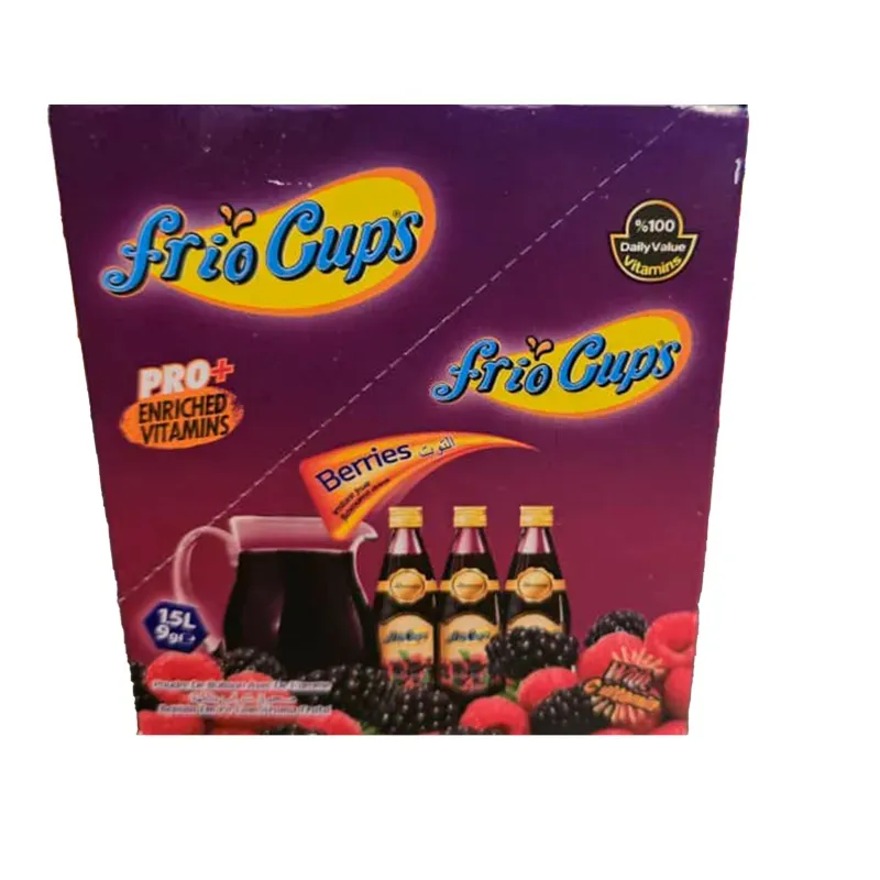 Refresco instantáneo Frio Cups sabor Frambuesa (24 sobres)