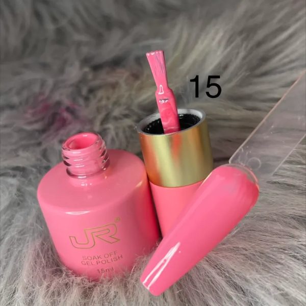 Gel rosado salmón
