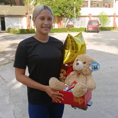 Clienta feliz  
